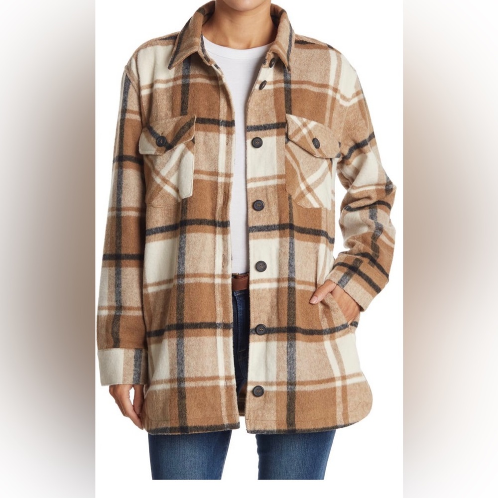 Thread & Supply shirt jacket/ shacket